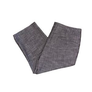 I.N. Studio Ankle Cropped Pant Gray Size 14